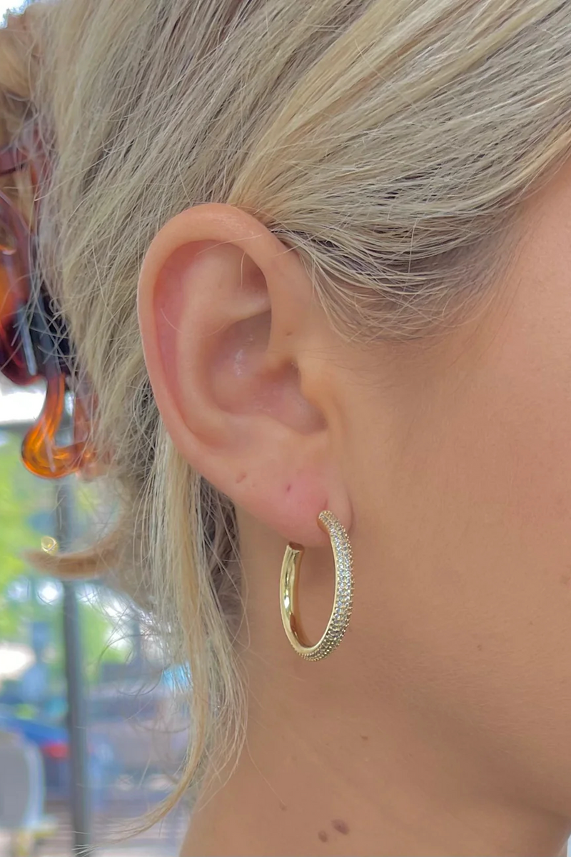 Rosy Brown Jennie Hoops Hoops