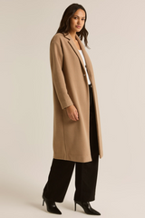 Light Gray Mason Coat Coat