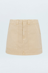 Lavender Kayla Mid Rise Utility Skirt | Canoe Mini Skirt