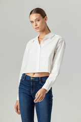 Light Gray Lexie Shirt Shirt