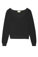 Dark Slate Gray Lourde Sweater Sweater