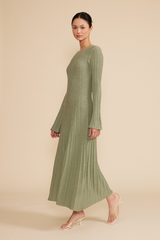 Wheat Jayne Knit Dress Maxi Dress