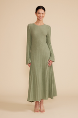 Wheat Jayne Knit Dress Maxi Dress