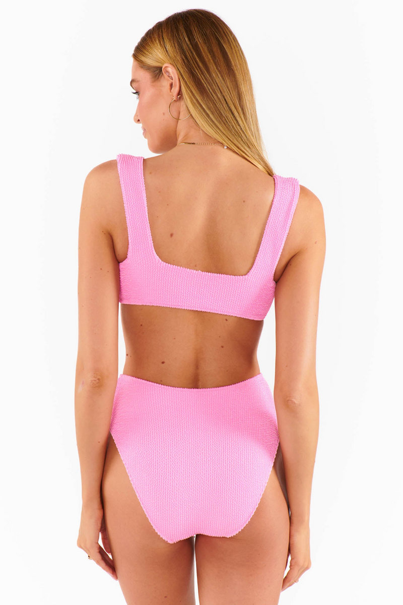 Pink Sail Bottom Bathing Suit