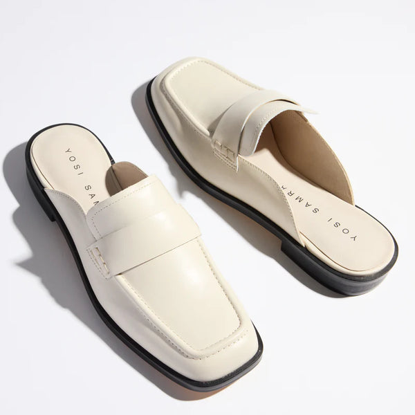 Beige Odessa Loafer Mule Loafer