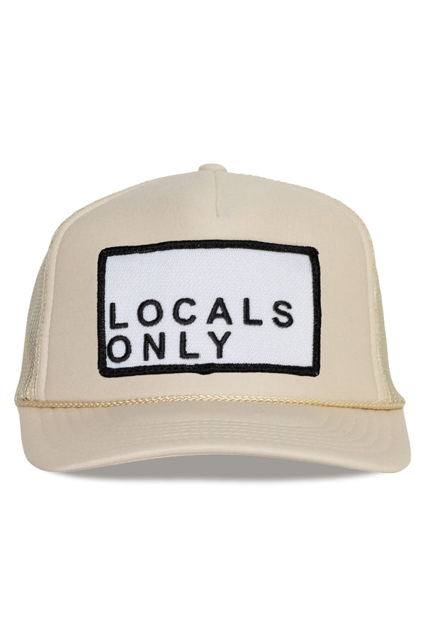 Gray Locals Only Hat Hat