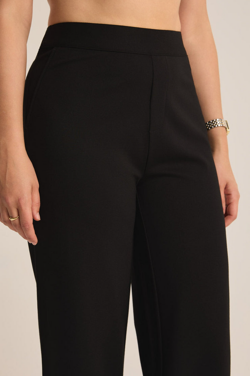 Black Do It All Trouser Pant Pant