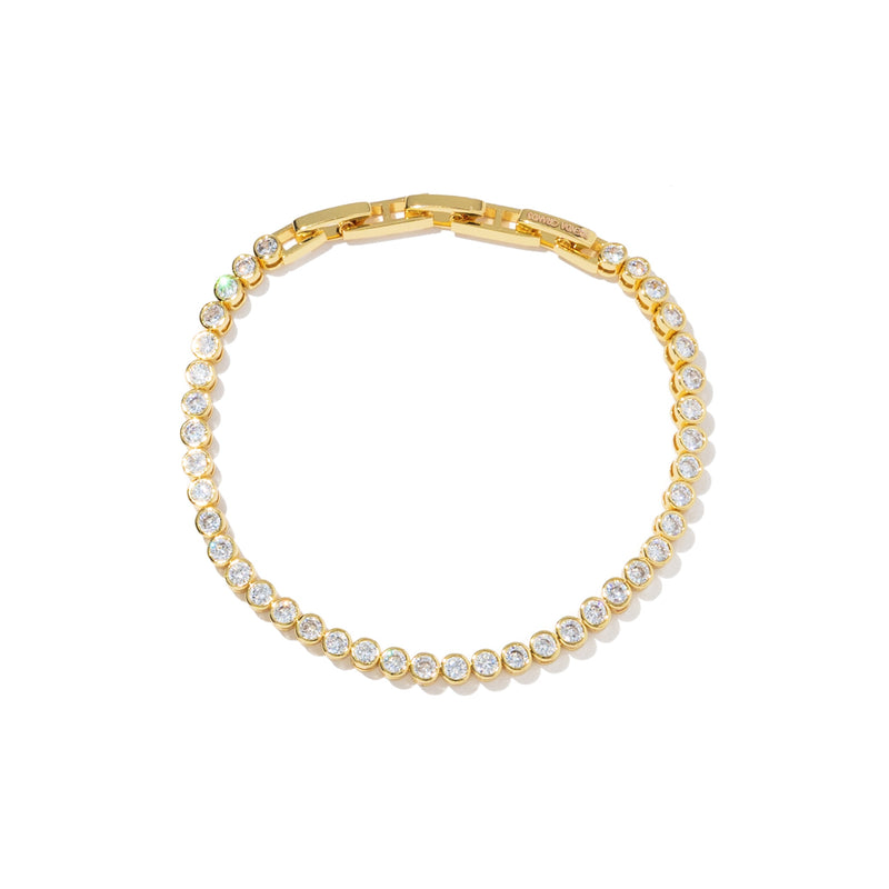 Wheat Diamond Tennis Bracelet Bracelet