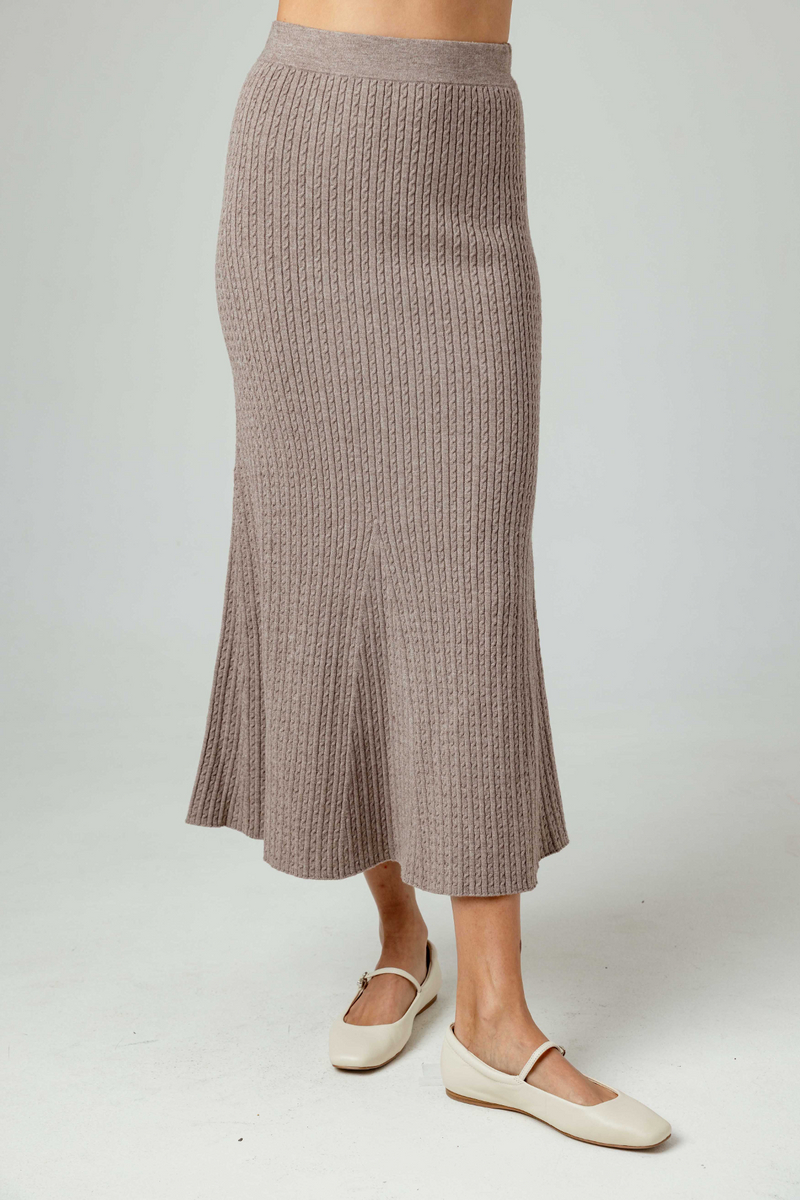 Gray Rosalind Skirt Skirt