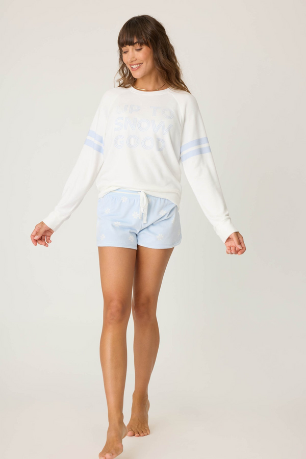 Light Gray Apres All Day Short Short