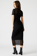 Black Viv Dress Midi Dress