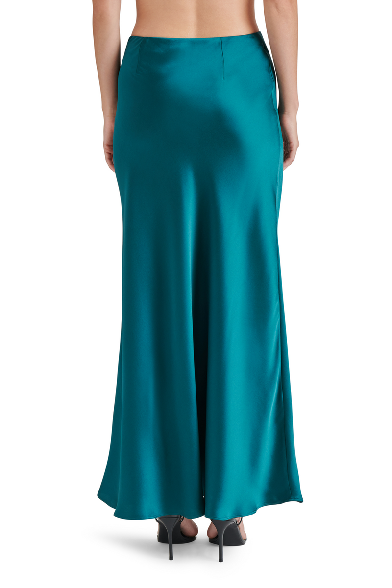 Dark Cyan Jeannie Skirt Maxi Skirt