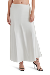 Light Gray Jeannie Skirt Maxi Skirt