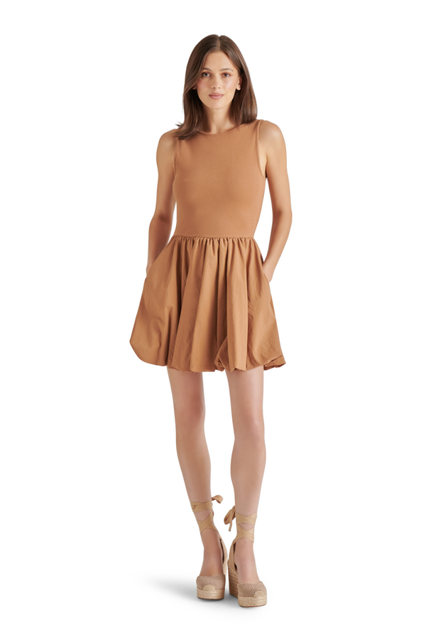 Rosy Brown Palermo Dress Mini Dress