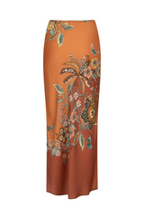 Sienna Mojave Lily Bias Skirt in Amber Skirt