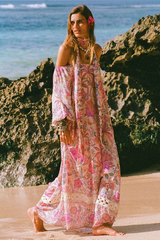 Rosy Brown Mojave Lily Gown in Opal Maxi Dress