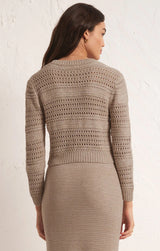 Light Gray Montalvo Crew Neck Sweater Sweater