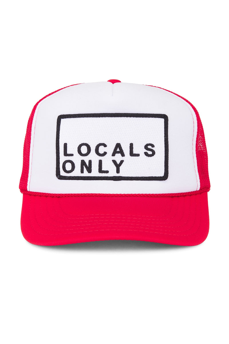 Firebrick Locals Only Hat Hat