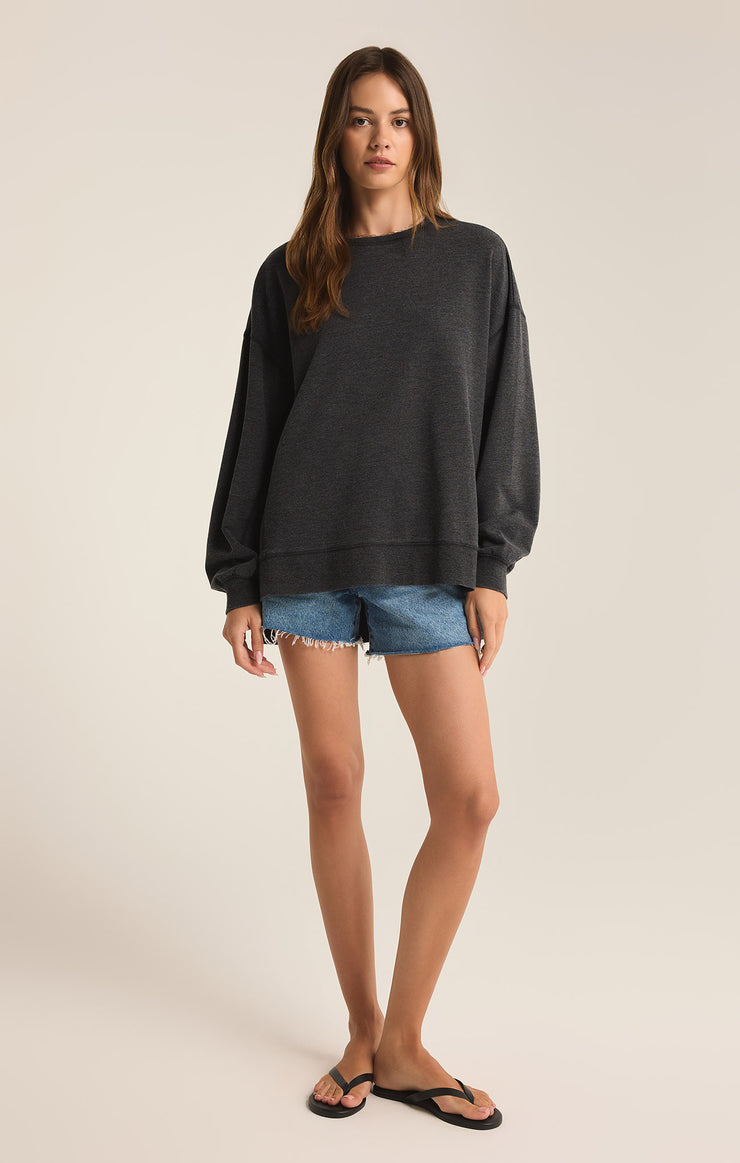 Light Gray Modern Weekender Sweatshirt