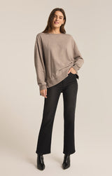 Light Gray Modern Weekender Sweatshirt