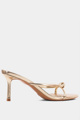 Lavender Heidi Heel | Gold Heel