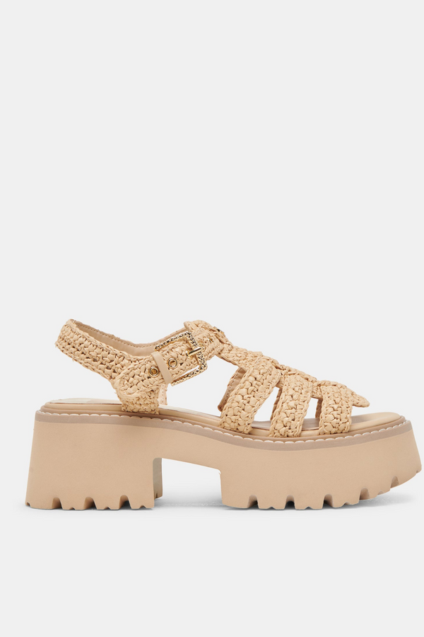 Beige Latice Sandals | Light Natural Sandal