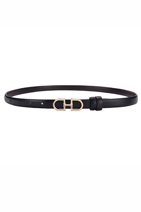 Dark Slate Gray Julien Belt | Black belt