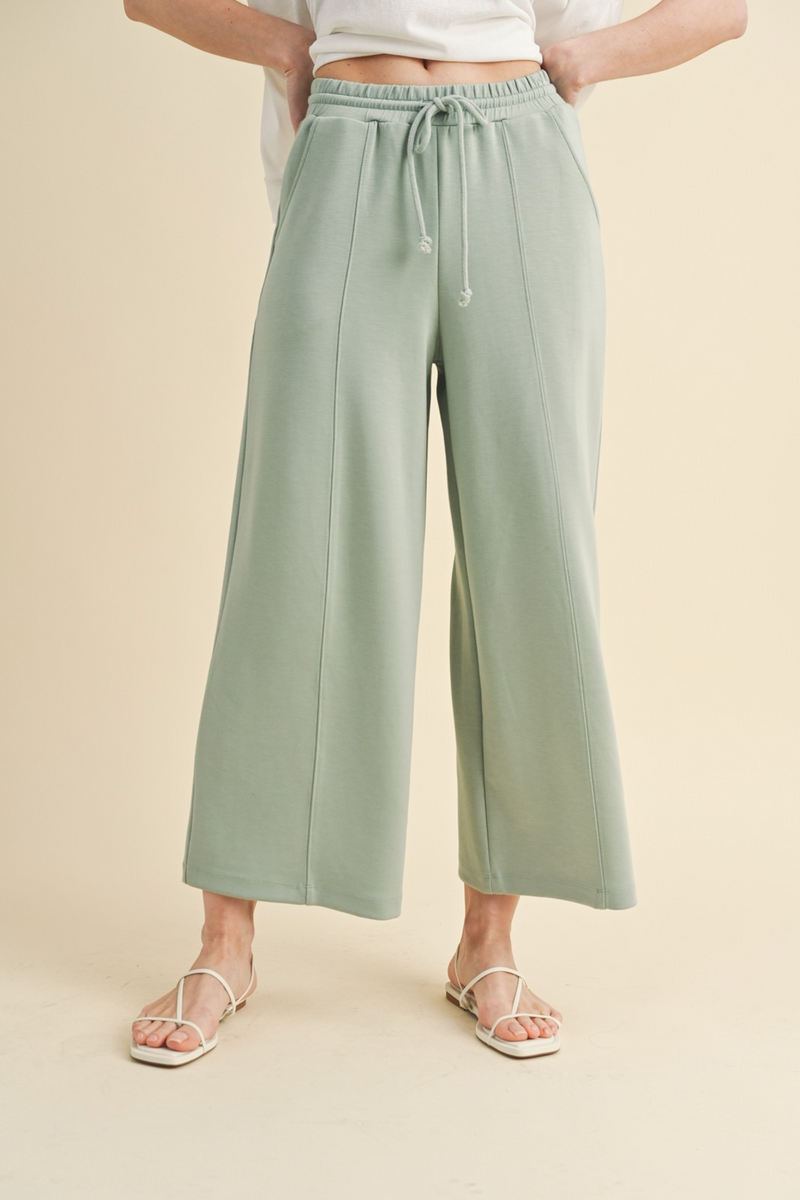 Light Gray Vista Wide Leg Pant Pant