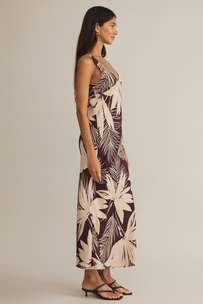 Gray Hana Palmera Maxi Dress Maxi Dress