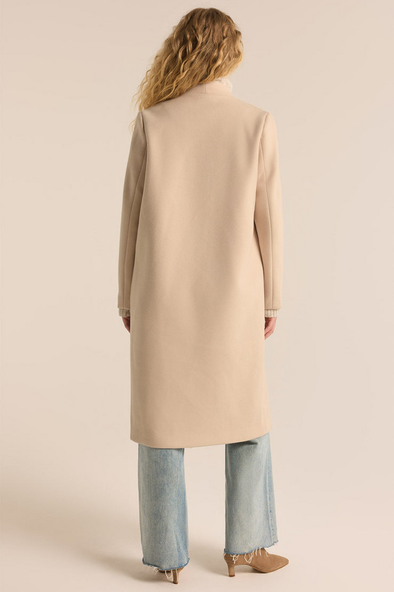 Light Gray Alchemist Fringe Coat Coat