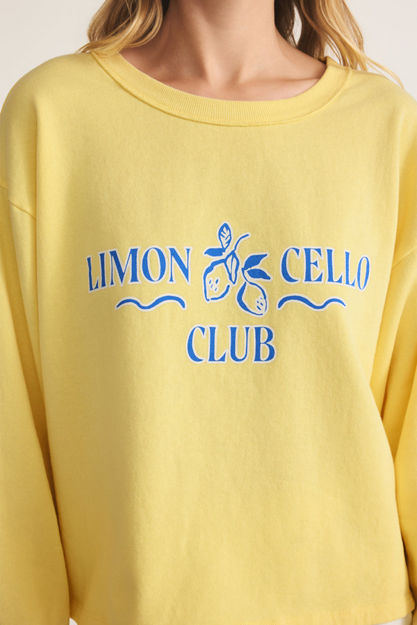 Light Goldenrod Limoncello Sweatshirt Sweatshirt