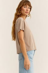 Light Gray Go To Tee Shirts & Tops