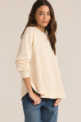 Light Gray Replay French Terry Sweatshirt Sweatshirt