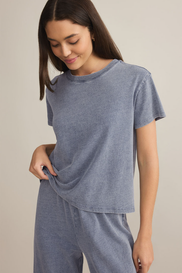 Gray Go To Denim Tee Tee