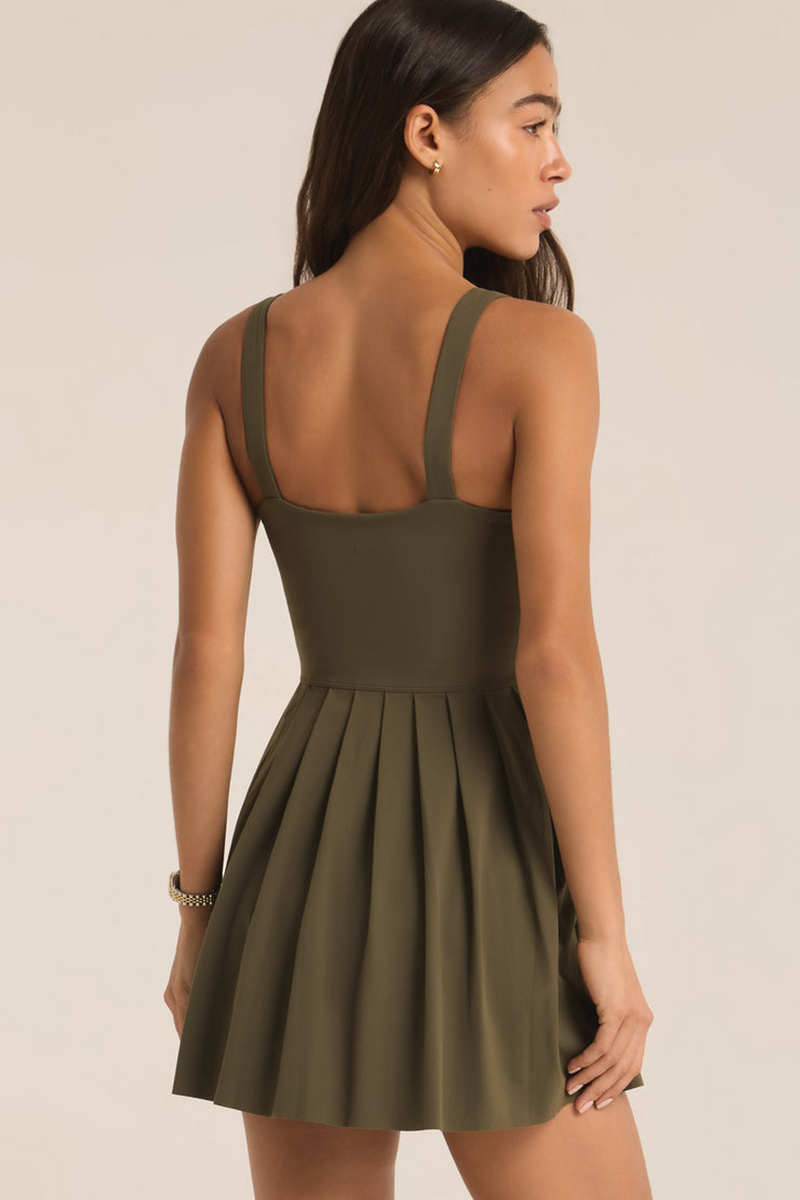 Dark Slate Gray Hot Shot Dress Mini Dress