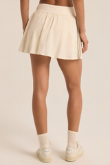 Light Gray Court Club Skirt Skirt