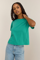 Sea Green Go To Tee Shirts & Tops