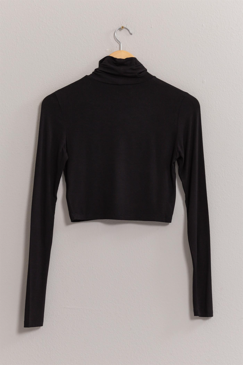 Gray McCaul Turtleneck Crop Top TOP