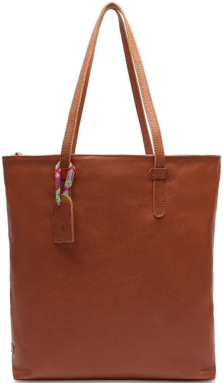 Saddle Brown Brandy Market Tote tote bag