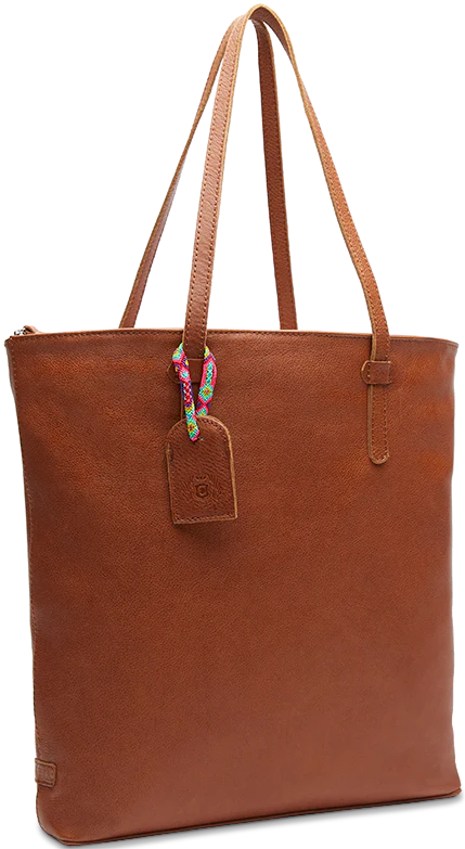 Saddle Brown Brandy Market Tote tote bag