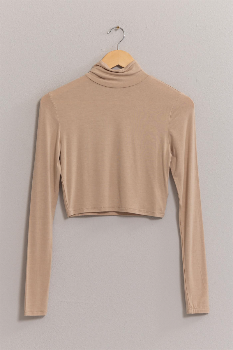 Gray McCaul Turtleneck Crop Top TOP