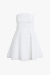 White Smoke The Favorite Mini Linen Dress Mini Dress