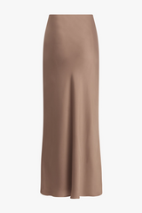 Beige The Favorite Skirt Midi Skirt