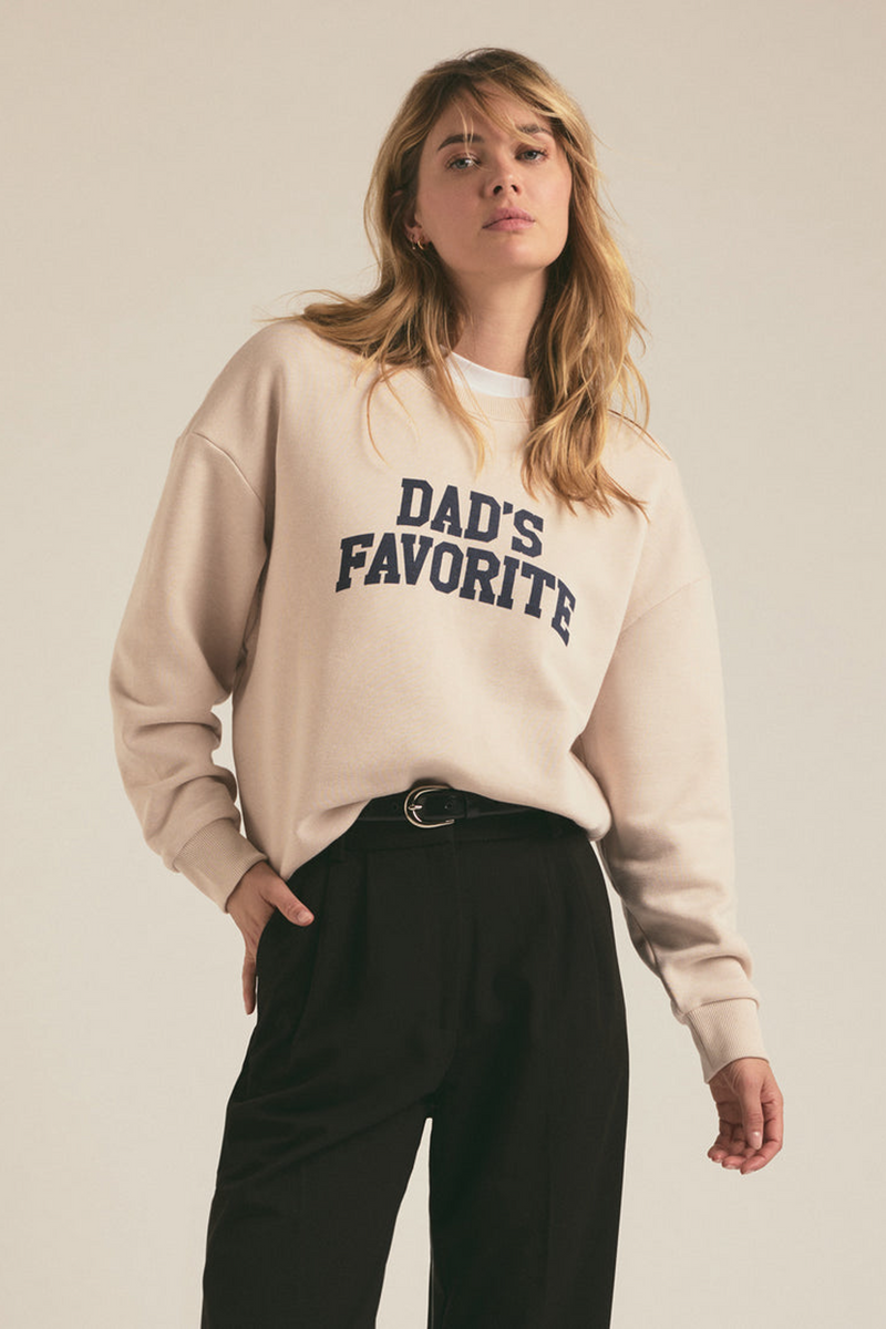 Gray Dad's Favorite Sweatshirt Sweatshirt