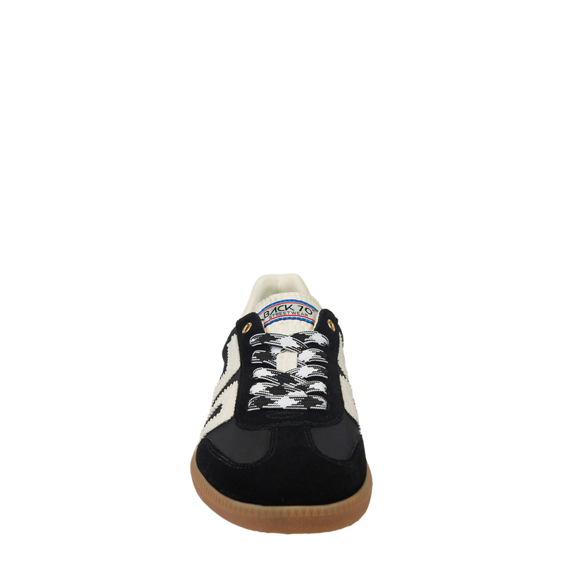 Gray Ghost Sneaker | Black Shoe