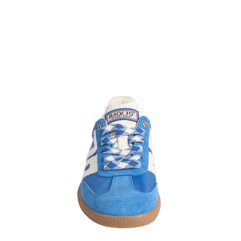 Steel Blue Ghost Sneaker | Blue Milk Shoe