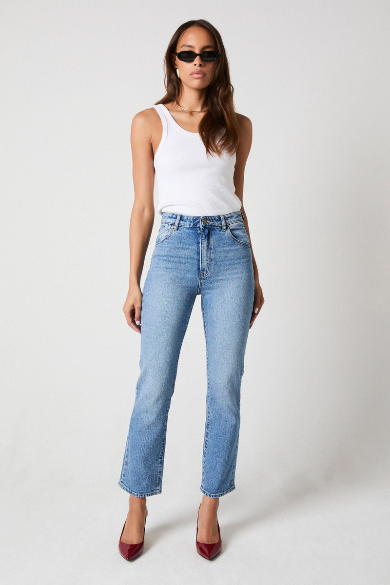 Light Gray Orginal Straight | Brad Blue Jeans