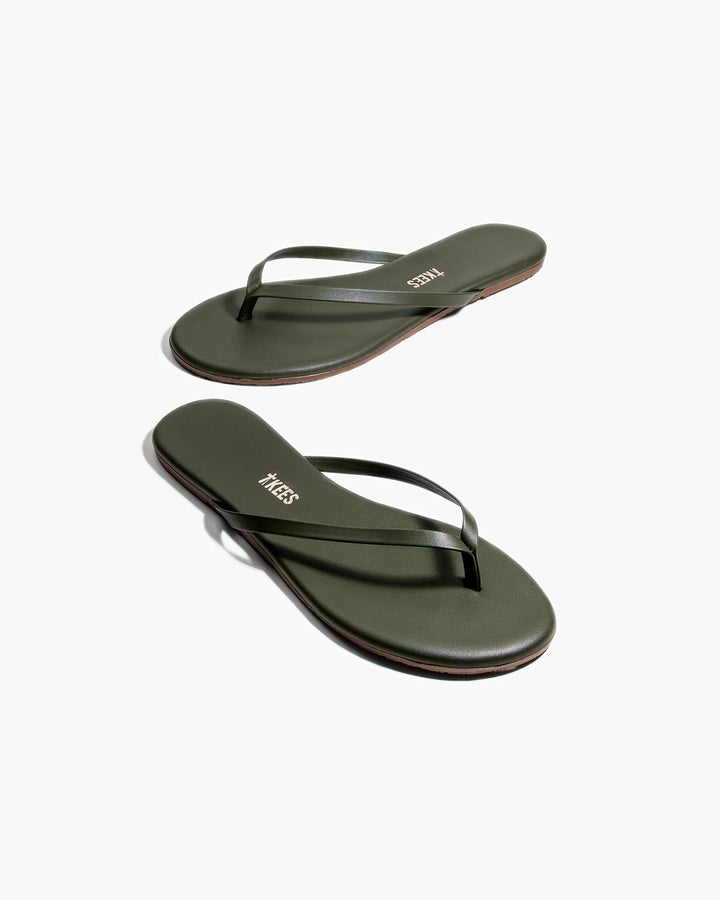 Snow Lily Liners | Forest Flip Flop