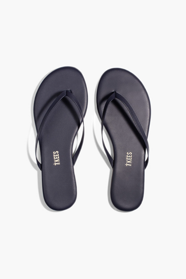 Dark Slate Gray Lily Liners | Twilight Flip Flop