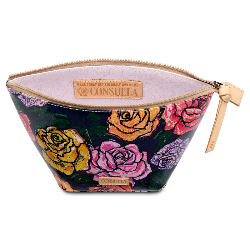 Rosy Brown Everleigh Large Tool Kit Makeup Bag